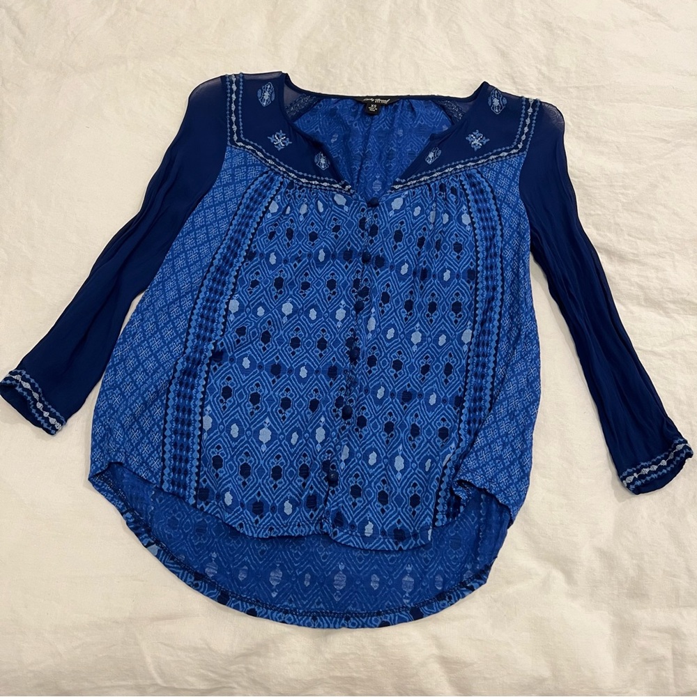 NEW | Lucky Brand Embroidered Top